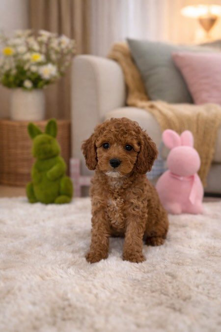 Micro mini goldendoodle puppies from Designer Mini Doodles