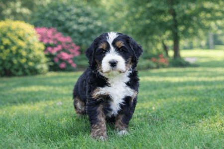 mini bernedoodle puppies for sale